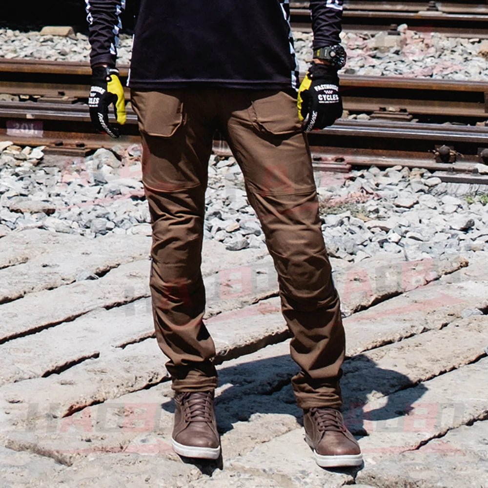 Men Women Summer Motorcycle Pants Anti Drop Wear- — product photo 4 of 6