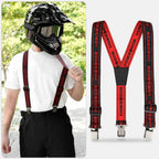 Motorcycle Pants Suspenders High Elastic Adjustable Motorbike Riding — product photo 2 of 6