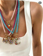 Handmade Bohemian Style Beaded Necklace Summer 2026 Colorful — main product photo