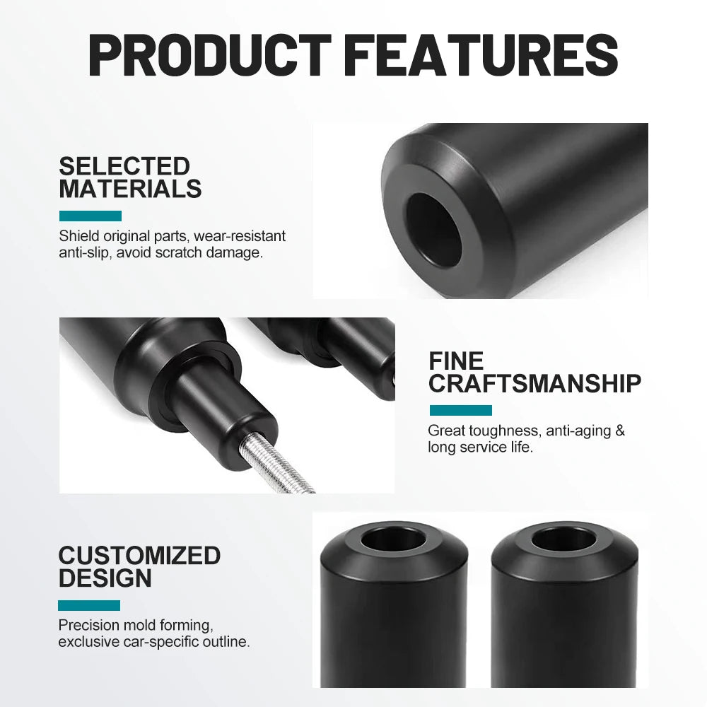 FOR Motorcycle Frame Sliders CNC Aluminum Anti Fall — product photo 3 of 6