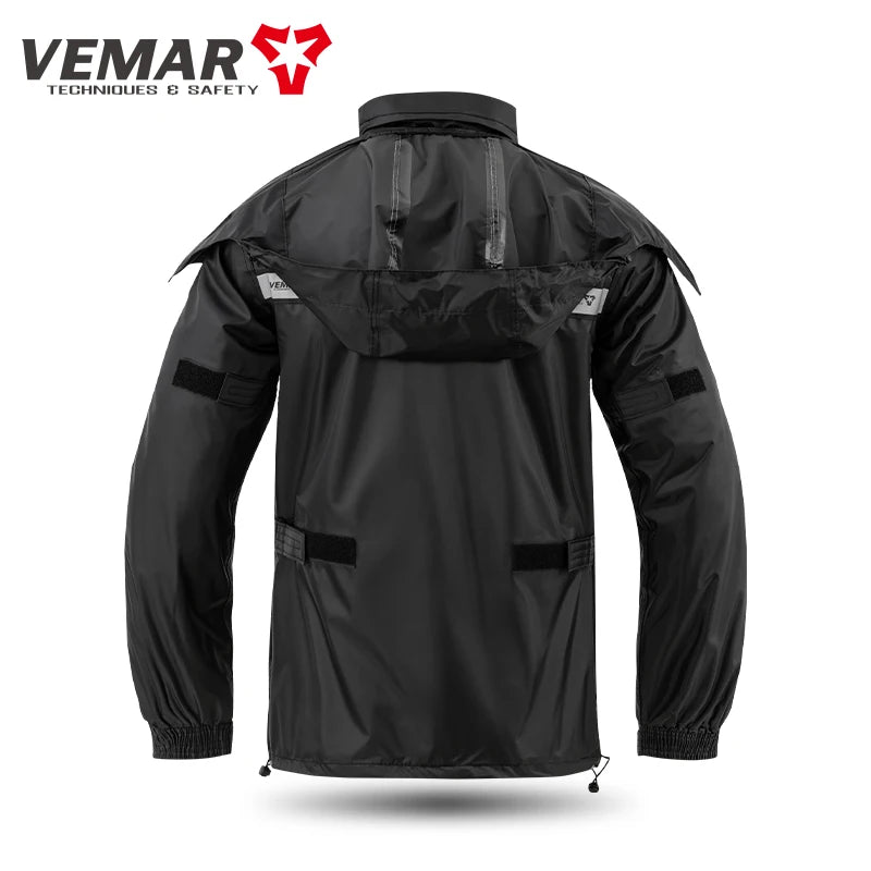 VEMAR Motorcycle Raincoat Suit Men Waterproof Motocross Raincoat — product photo 5 of 6