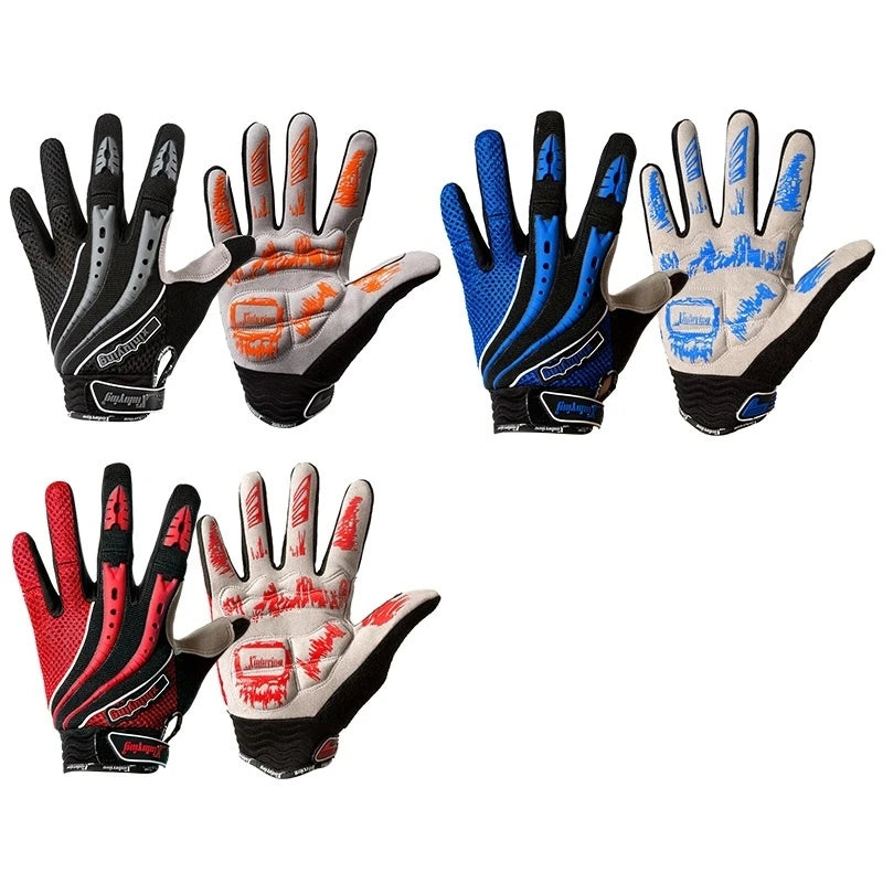 Weightlifting Full-finger Fitness Glove Crossfit Non-slip Motorcycle — product photo 5 of 6