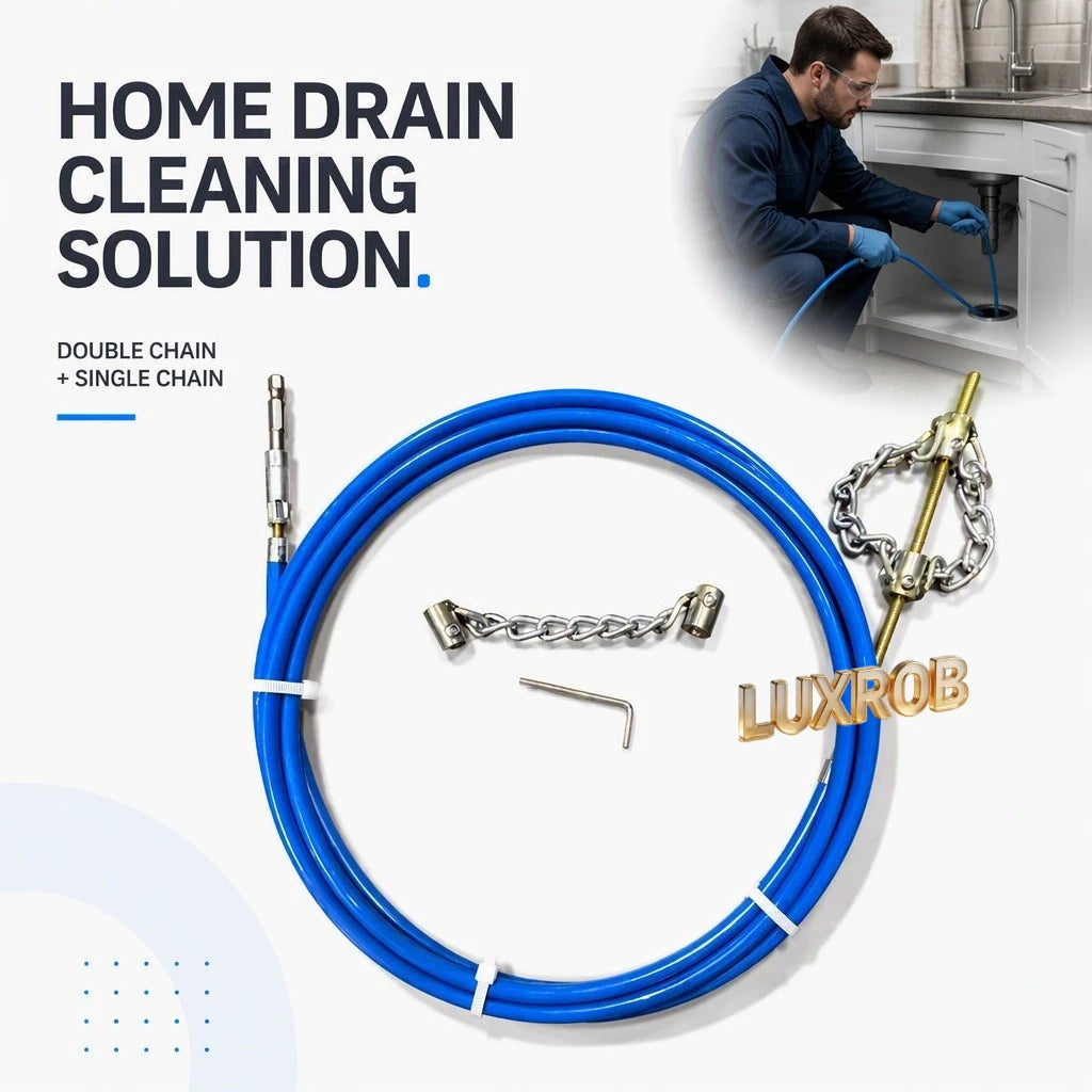 Pipe Dredger Flexible Drain Snake Welded Chain Head — main product photo