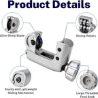 Plumbing Tubing Cutter Fits 1/8"to 3/4" Pipes Sharp — product photo 3 of 6