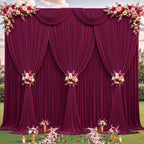 Wrinkle-Free Party Backdrop 150x214cm Solid Color — main product photo