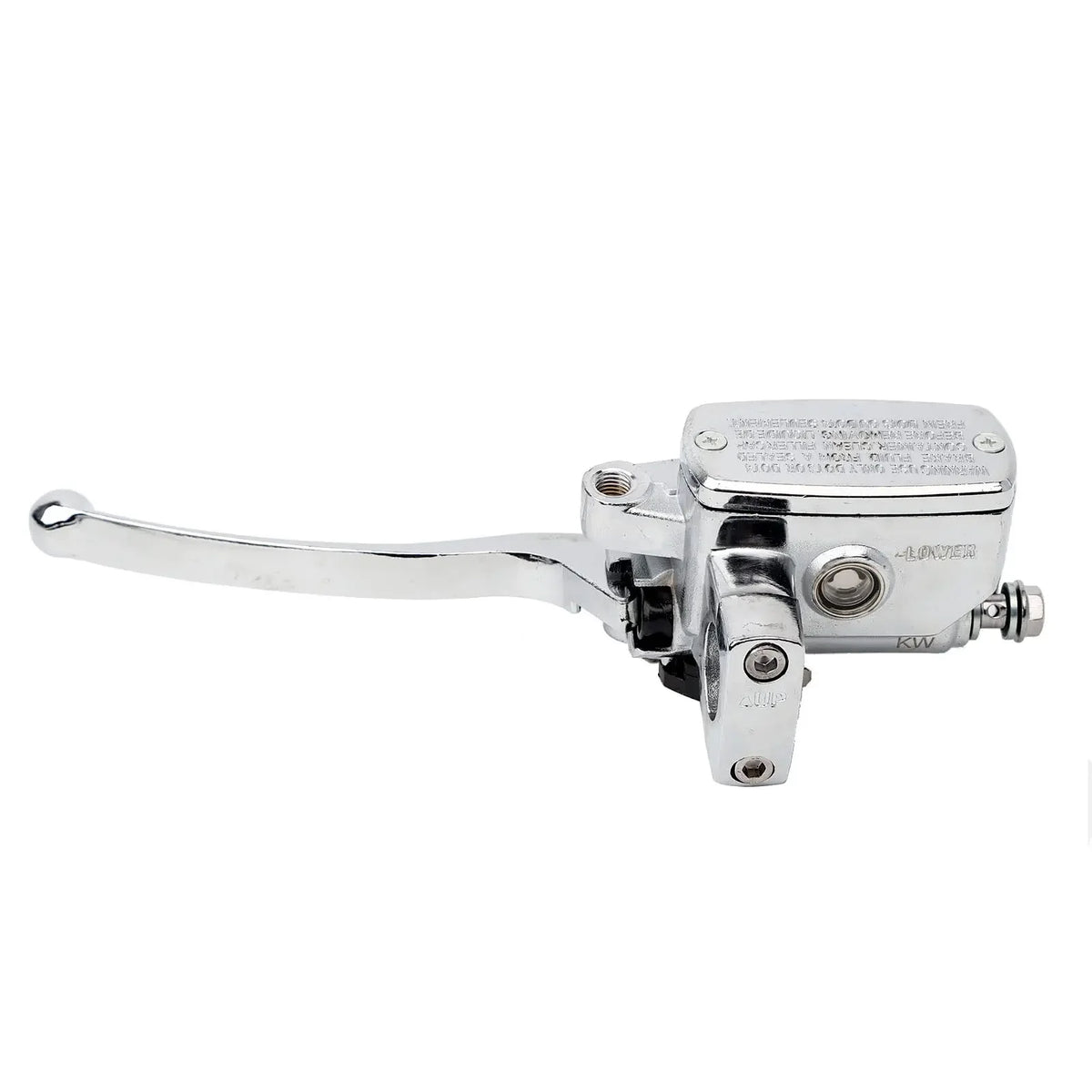 Motorcycle Universal Chrome 1" 25mm Right/Left Brake Clutch — product photo 2 of 6