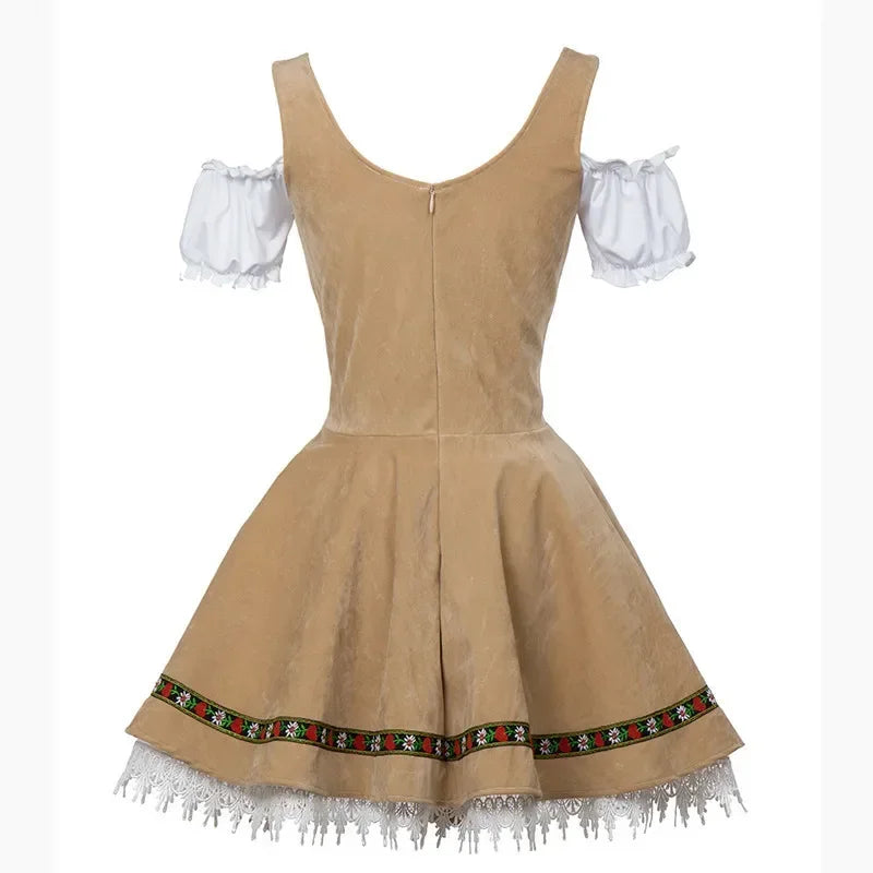 Traditional Couples Oktoberfest Costume Parade Tavern Bartender Waitress — product photo 5 of 6