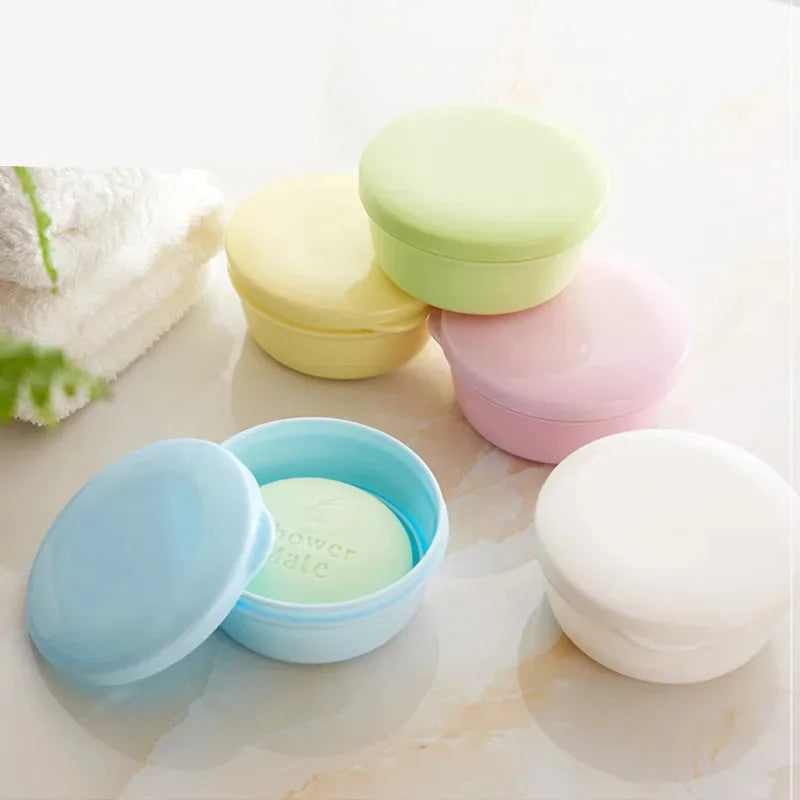 Dopamine color Leak-Proof Plastic Soap Dish — main product photo