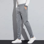 High Quality Brand Clothing Autumn Stripe Suit Pants — product photo 2 of 6