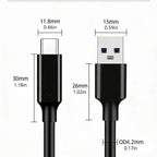 USB 3.2 Type C to A Cable 10Gbps