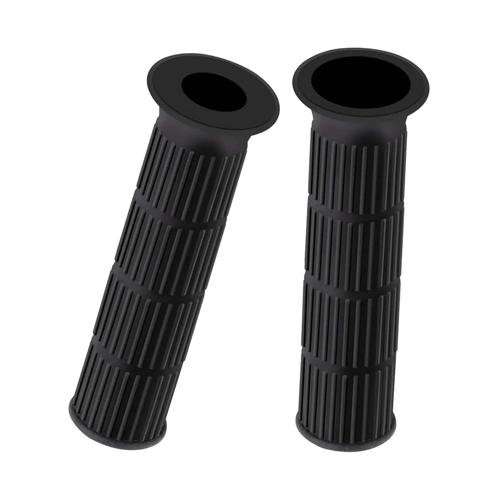 Durable Black Motorbike Handlebar Grips Anti Slip Parts — product photo 2 of 6