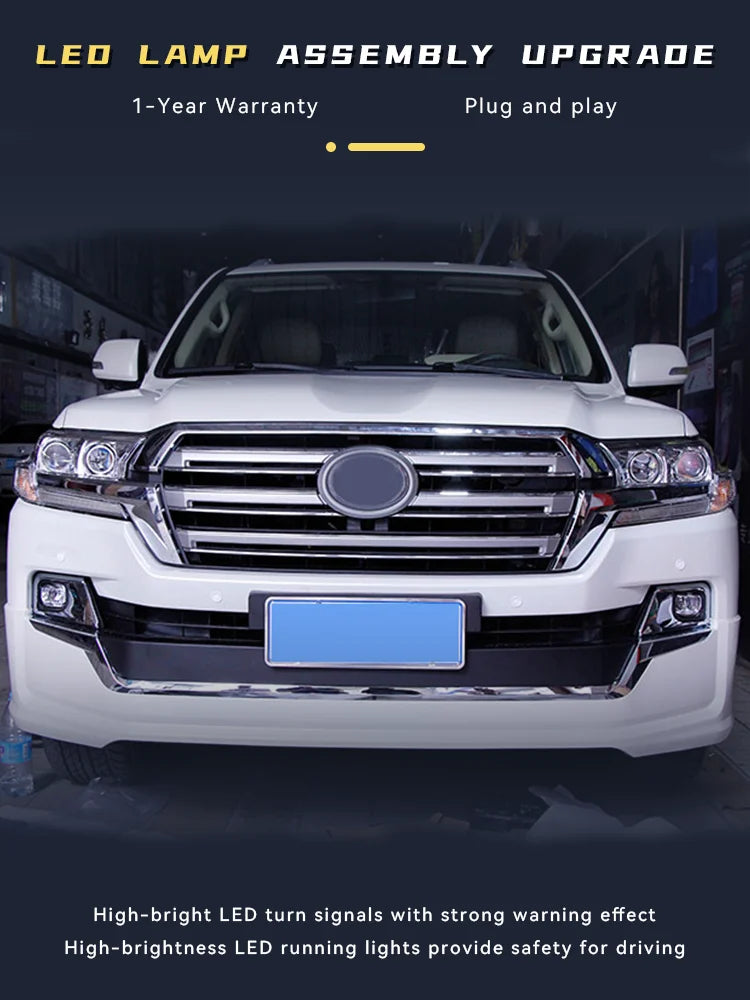 Car Lights For Toyota Land Cruiser 2016-2021 FJ200 — product photo 6 of 6