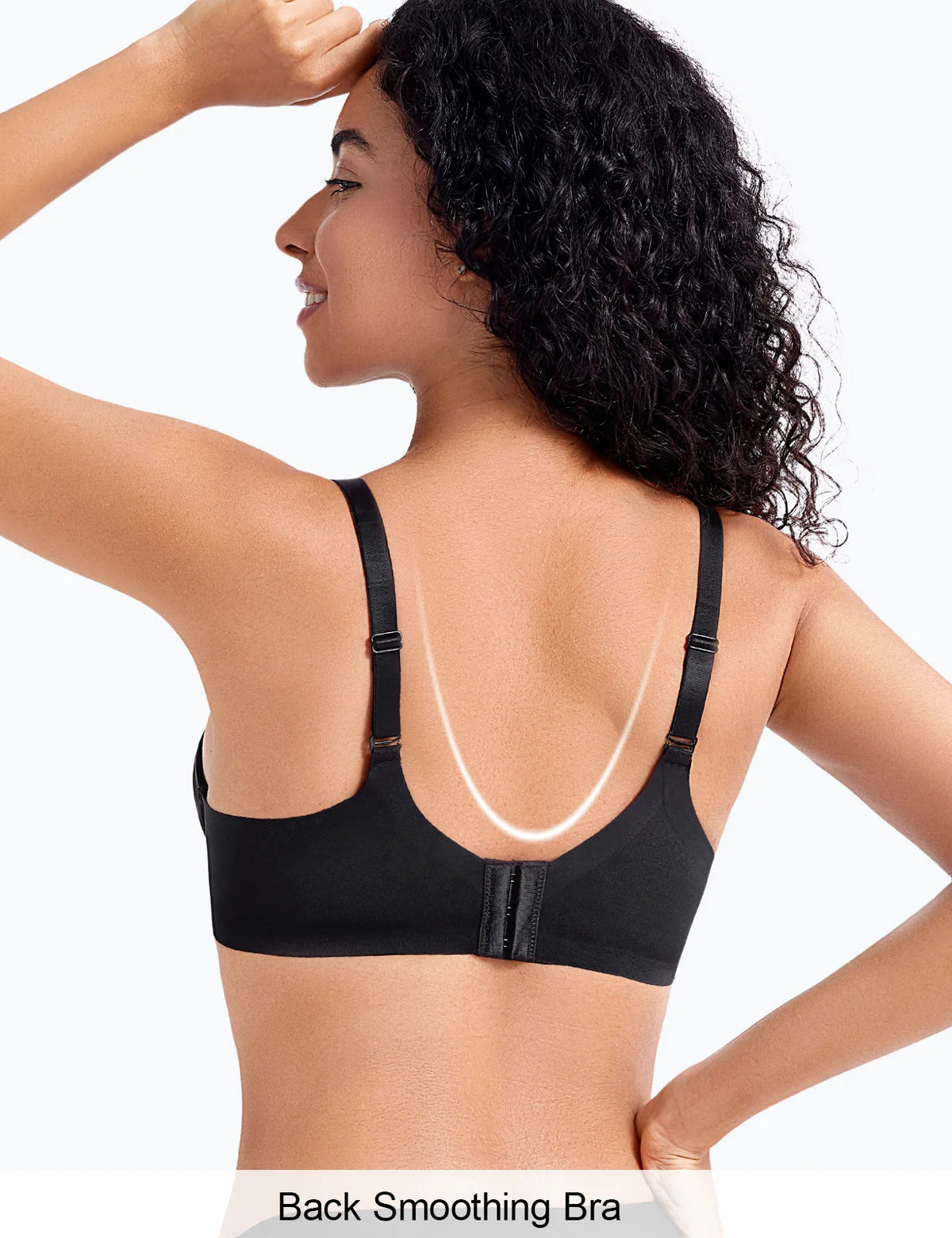 Women's Solid Bras Sexy Push Up Plunge 1/2 — product photo 4 of 6