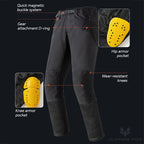 Summer Breathable Motorcycle Pants CE Protection Men Motorbike — product photo 2 of 6
