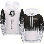 Japanese Fashion Men's Tracksuit Hoodies Sweatpants 2 Piece — product photo 5 of 6