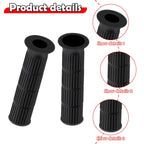 Durable Black Motorbike Handlebar Grips Anti Slip Parts — product photo 5 of 6
