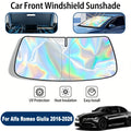 Foldable Front Windshield Sun Shade For Alfa Romeo — main product photo
