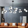 Nordic LED Chandelier 24 Heads Glass Pendant Light — main product photo