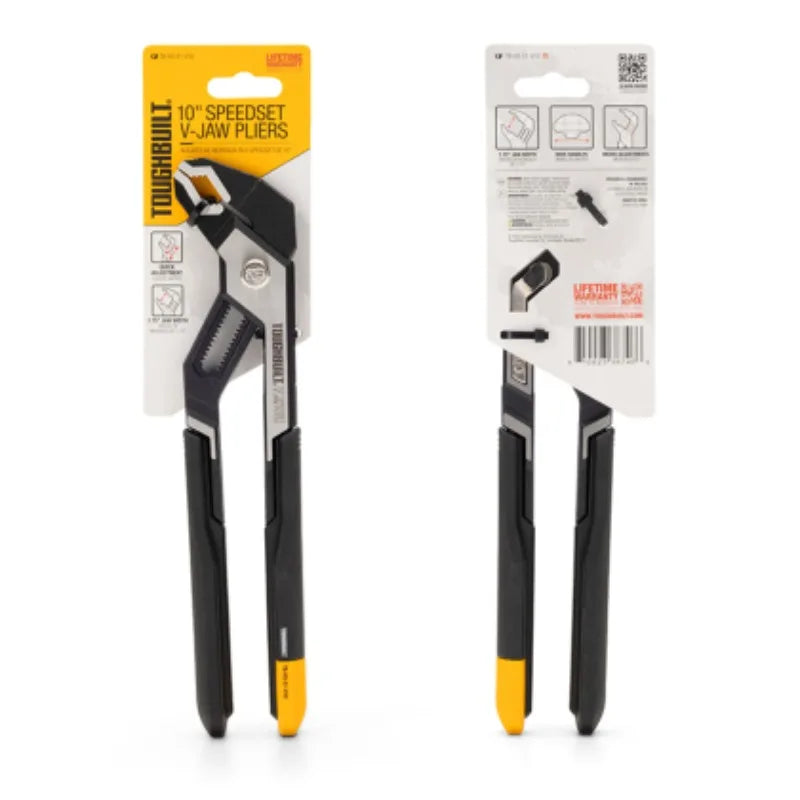 TOUGHBUILT TB-H3-51-V10 10" V Jaw SpeedSet Pliers Quick — product photo 4 of 6