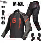Men's All-Weather Waterproof PU Leather Motorcycle Jacket CE — main product photo