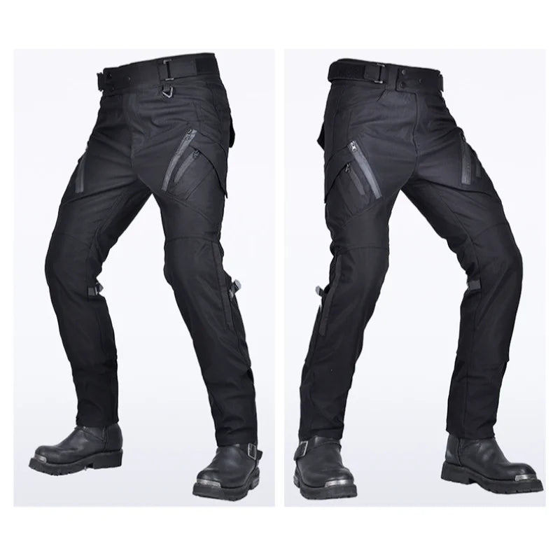 VOLERO Men's Summer Mesh Motorcycle Riding Pants Breathable — product photo 4 of 5