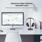 Universal Headphone Stand Plastic Headset Display Rack Desktop — product photo 2 of 6