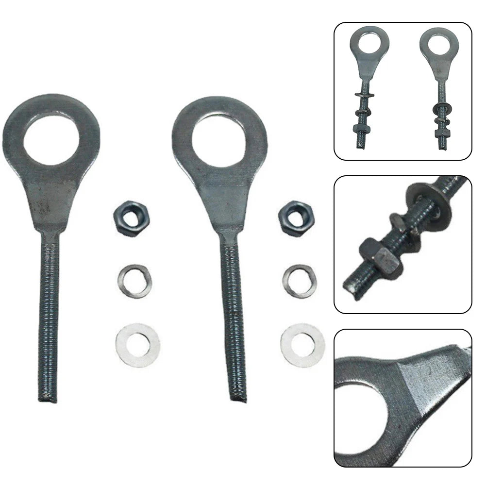 2PCS Motorcycle Chain Axle Tensioner Adjuster For CG125 — product photo 4 of 6