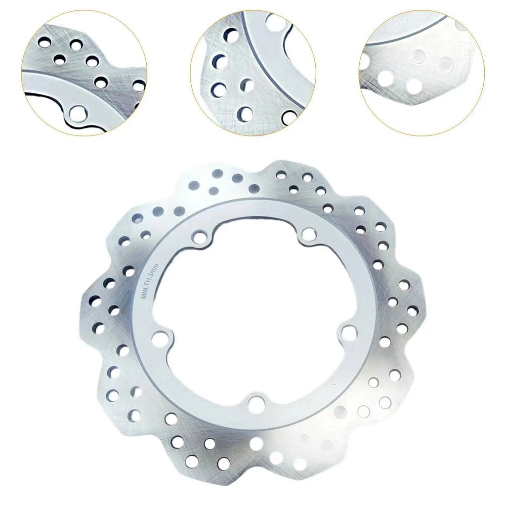 Rear Brake Disc Rotor 24cm Metal Motorbike Parts — main product photo