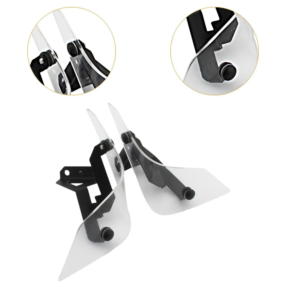 Acrylic Wind Deflectors for Motorbike Air Flow Shield — product photo 6 of 6