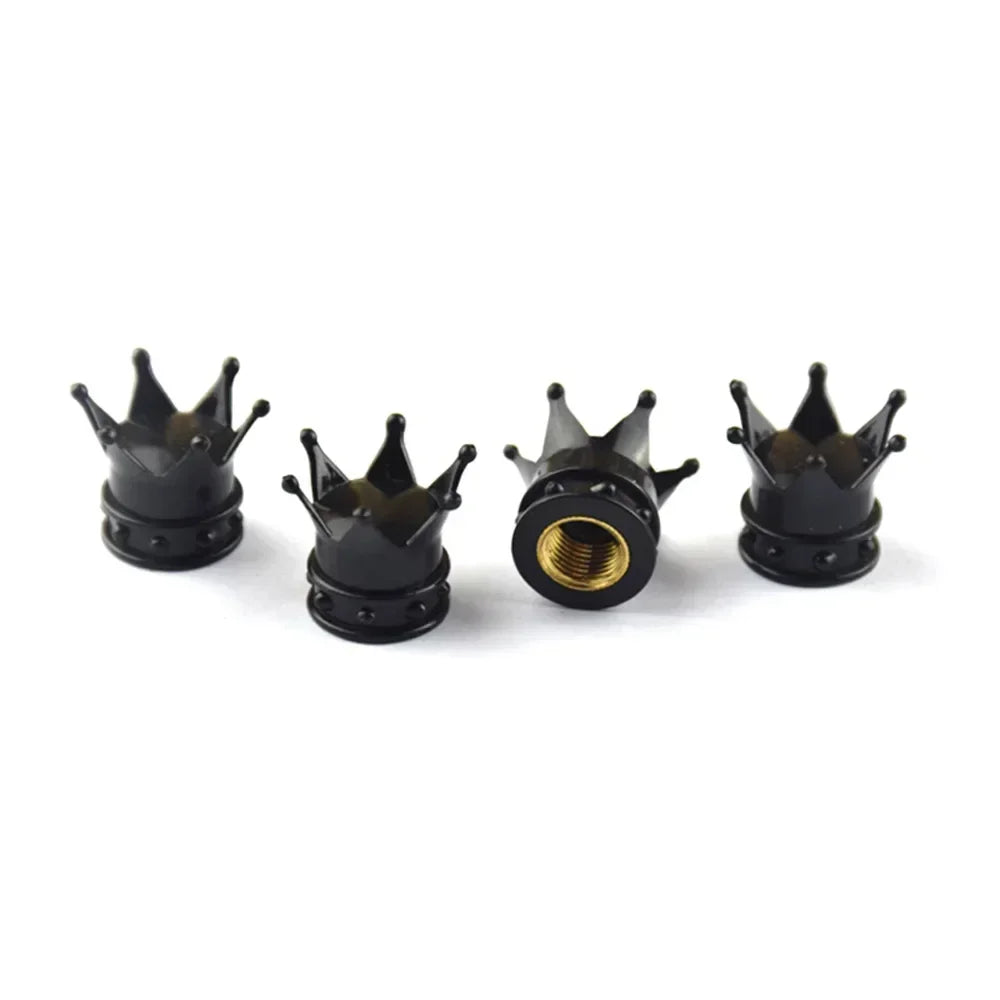 Crown Style Car Tire Valve Caps — product photo 6 of 6