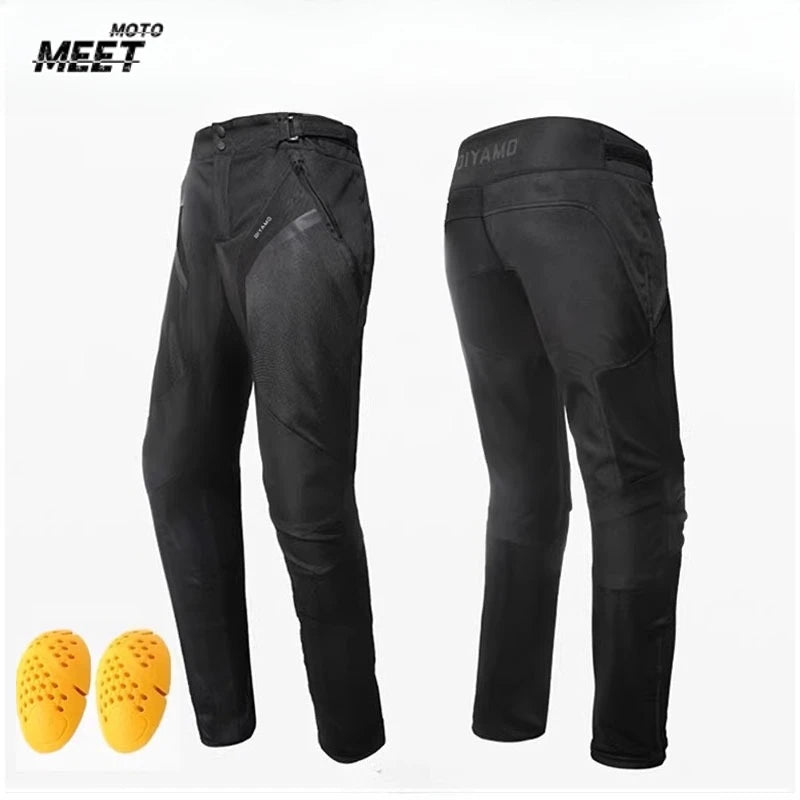 Breathable Motorcycle Men's Pants CE Certified Protective Riding — main product photo