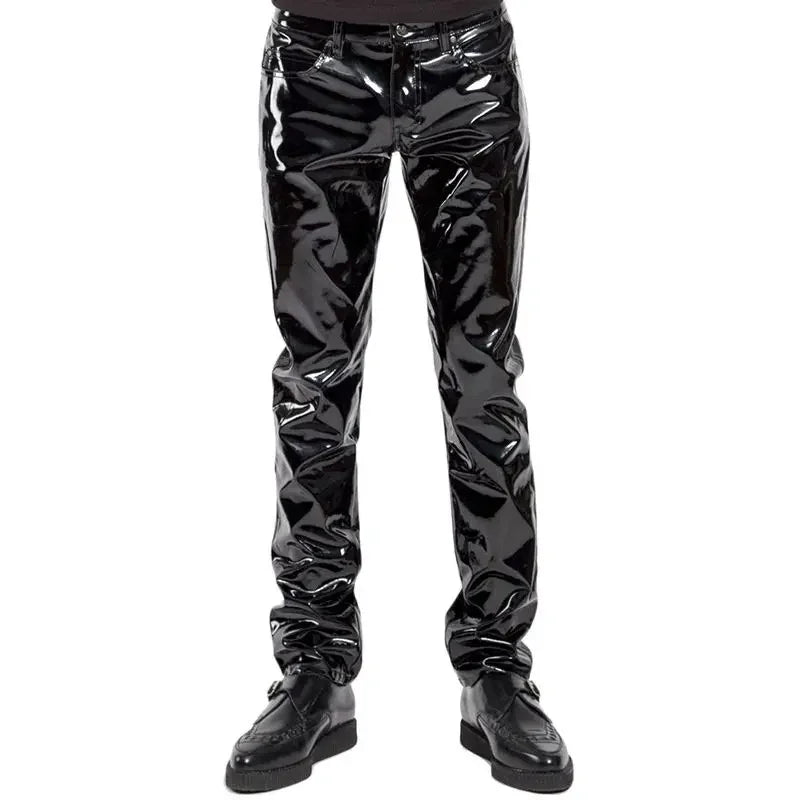 Hot Sales Motorbike Men Sexy Black Wet Look — main product photo