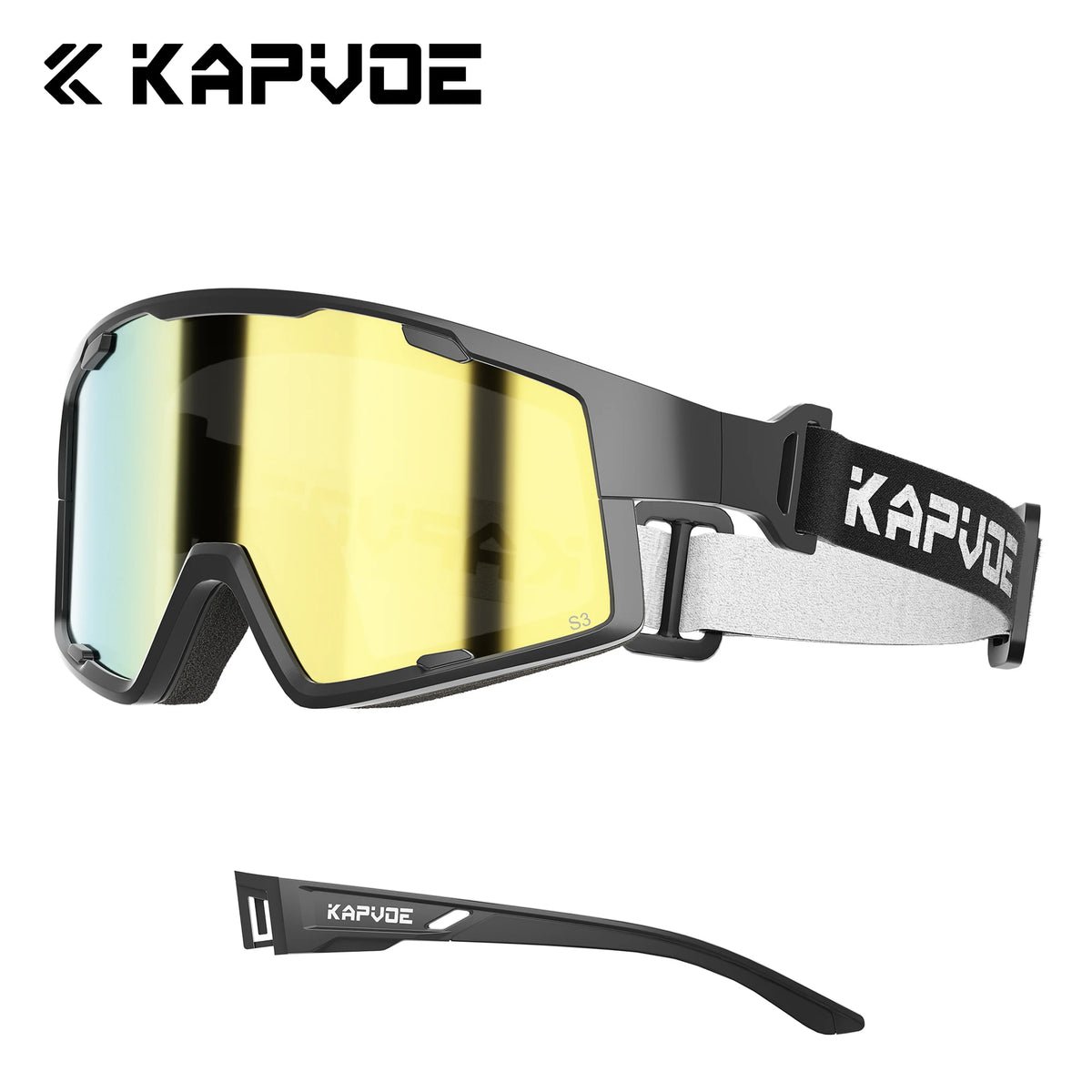 Kapvoe Newest Motorcycle Goggles For Men Motocross Sunglasses — product photo 6 of 6