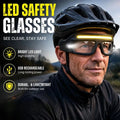 LED Safety Glasses with Rechargeable Light High Visibility — main product photo