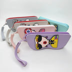 Cartoon-Style Silicone Sunglasses Bag Fashion Ladies Eyewear Storage — product photo 2 of 6