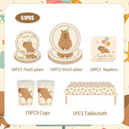Capybara Birthday Party Decoration Tableware Theme Candy Box — product photo 3 of 5