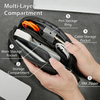 BANGE Travel Organizer Bag Power Bank Mini Pouch — product photo 4 of 6