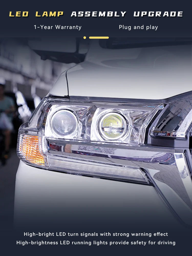Car Lights For Toyota Land Cruiser 2016-2021 FJ200 — main product photo