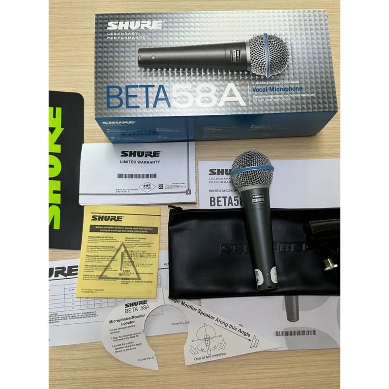 Shure BETA 58A Wired Microphone Dynamic Portable Microphone — product photo 6 of 6