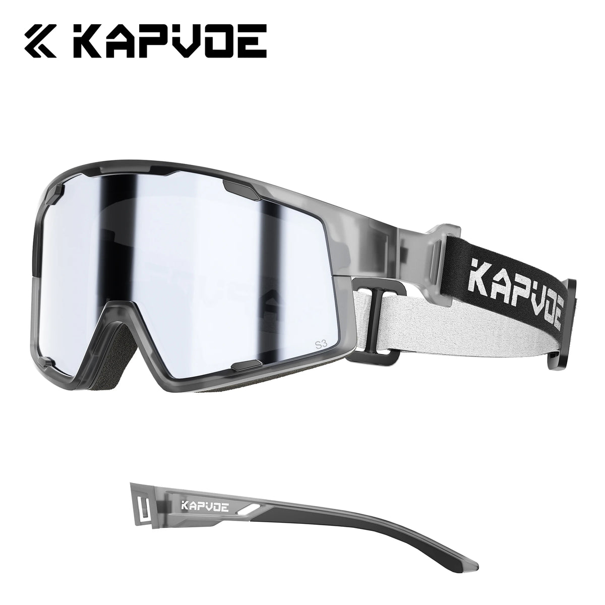 Kapvoe Newest Motorcycle Goggles For Men Motocross Sunglasses — product photo 5 of 6