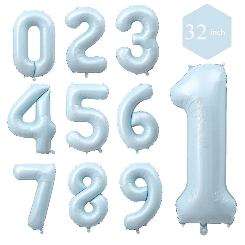 32 Inch Large Number Balloons 0-9 — product photo 6 of 6