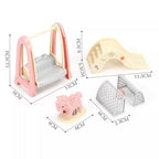 Forest Animal Family Dollhouse Furniture 1/12 Miniature Toys — product photo 4 of 6