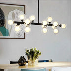 Modern Led Chandelier Glass Ball Lamp Ceiling Fixtures — product photo 6 of 6