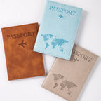 Airplane Passport Cover Case for Women Men Travel — product photo 2 of 6