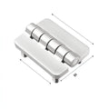 Polished Stainless Steel Industrial Hinge For Machine Enclosure — main product photo