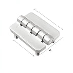 Polished Stainless Steel Industrial Hinge For Machine Enclosure — main product photo