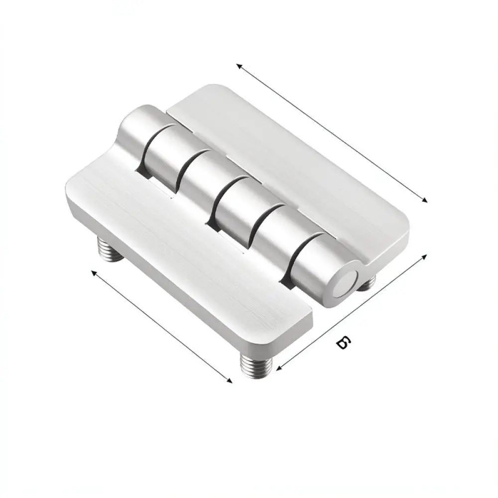 Polished Stainless Steel Industrial Hinge For Machine Enclosure — main product photo