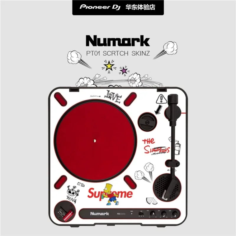 Numark pt01 scratch vinyl 7inch dj small record — product photo 3 of 5