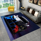 3D E36 M5 M4 Racing Car Motorcycle Rug — product photo 6 of 6