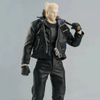 1: 12 Punk Biker Outfit Leather Jacket Pants Clothing — product photo 2 of 6